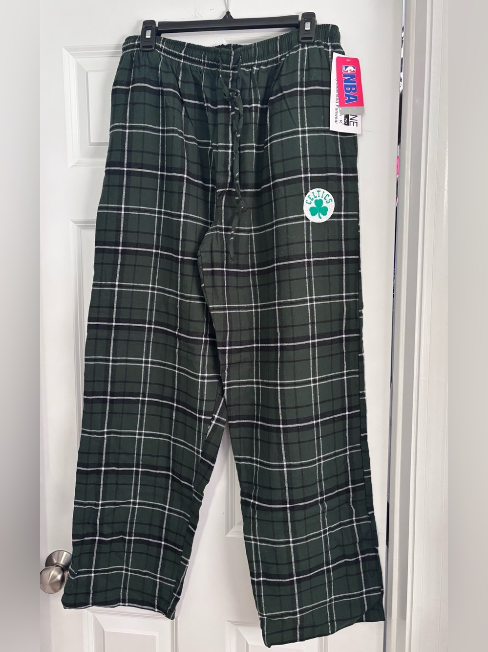 NBA Boston Celtics Flannel Lounge Pants - Size M, NWT
